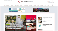 Desktop Screenshot of antarajabar.com